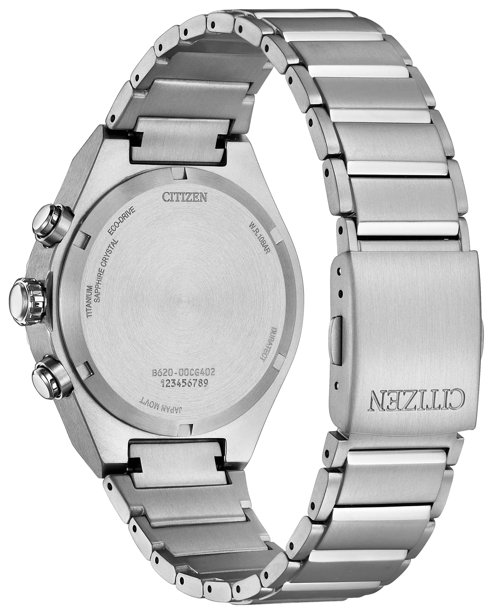 Zenshin Senkei Blue Dial Super Titanium Bracelet CA4691-59L | CITIZEN